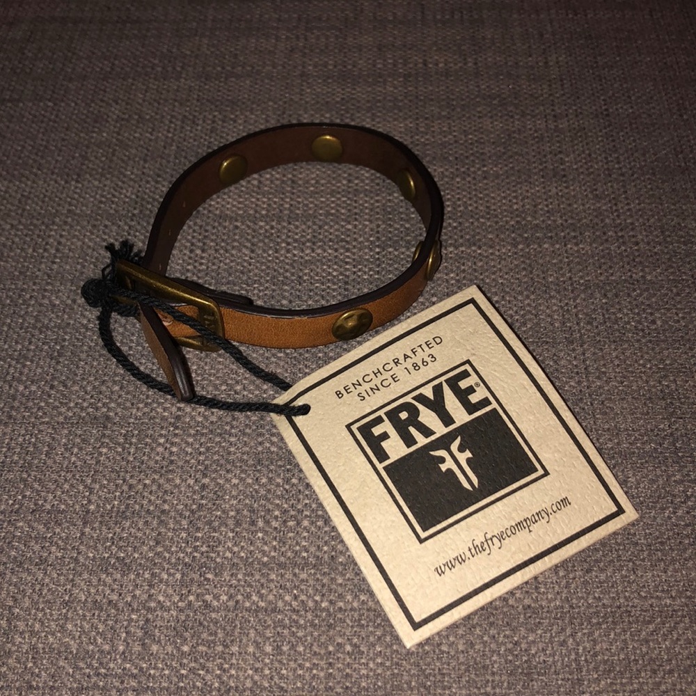Frye wrap leather bracelet